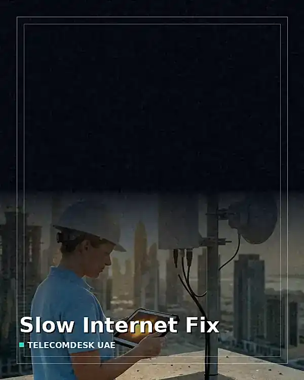 Slow Internet Fix - TelecomDesk guide artwork