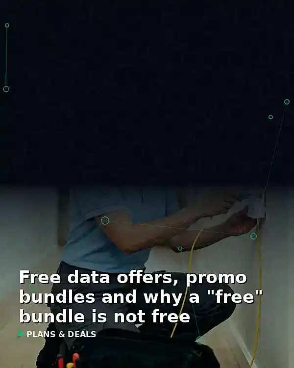 Free data offers, promo bundles and why a "free" bundle is not free - TelecomDesk guide artwork