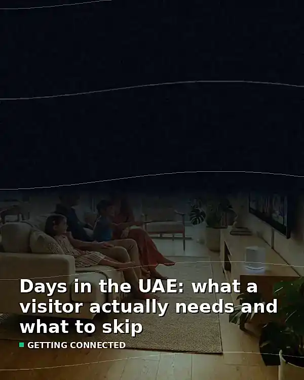 What "du dubai airport terminal 1" actually involves in the UAE: the p